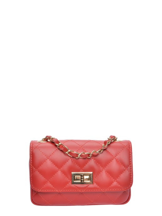 Luisa Vannini Rot Rindsledertasche - Image 1