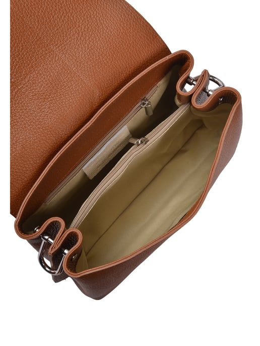 Luisa Vannini Braun Rindsledertasche - Image 4