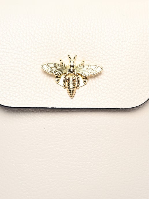 Roberta M Beige Rindsledertasche - Image 3