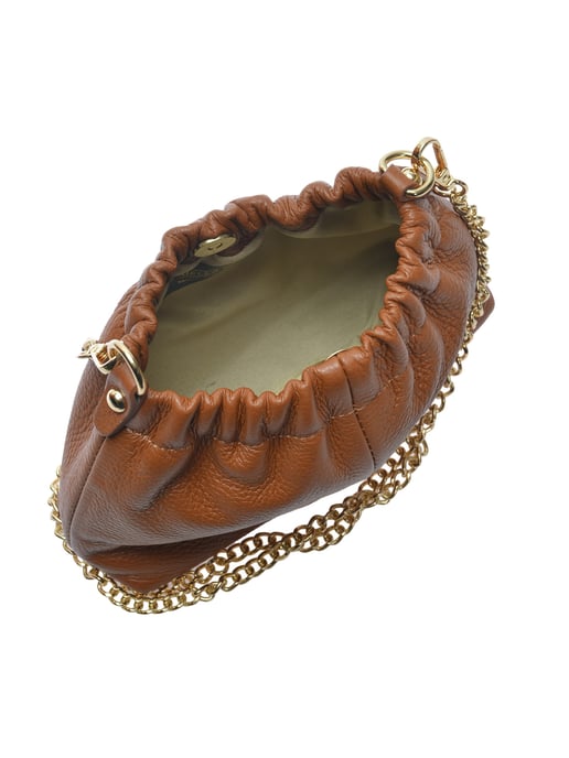 Isabella Rhea Braun Rindsledertasche - Image 4