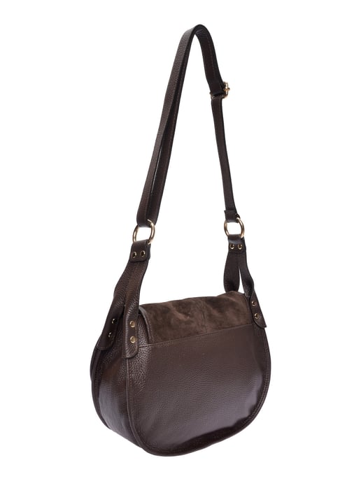 Luisa Vannini Kastanienbraun Rindsledertasche - Image 2