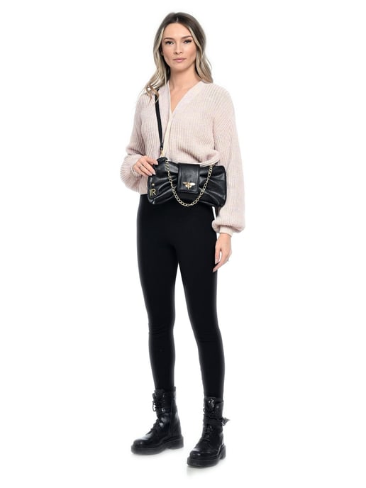 Isabella Rhea Schwarz Rindsledertasche - Image 5