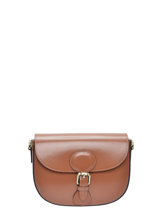 Isabella Rhea Braun Rindsledertasche - Image 1