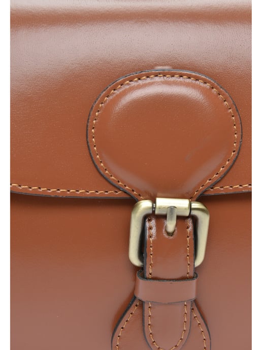 Isabella Rhea Braun Rindsledertasche - Image 3