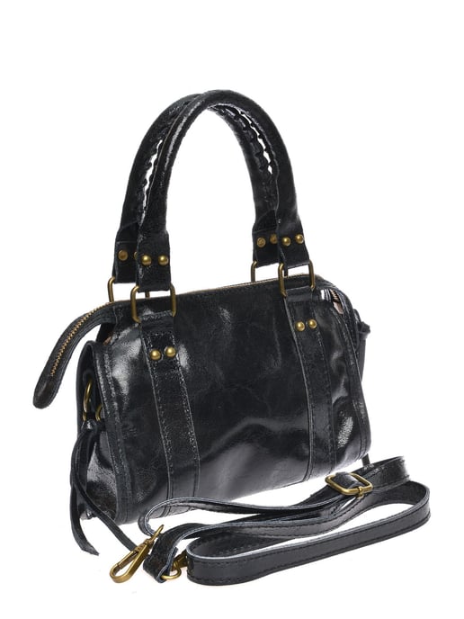 Roberta M Schwarz Rindsledertasche - Image 2