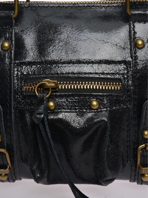 Roberta M Schwarz Rindsledertasche - Image 3