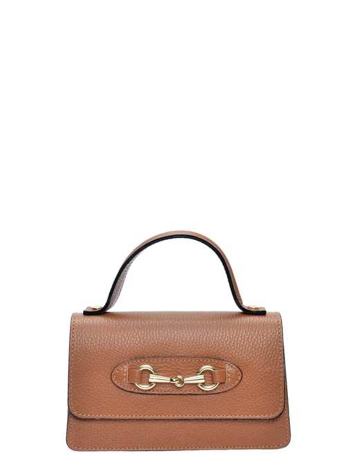 Isabella Rhea Braun Rindsledertasche - Image 1