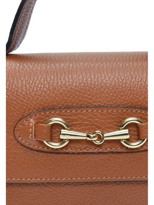 Isabella Rhea Braun Rindsledertasche - Image 3