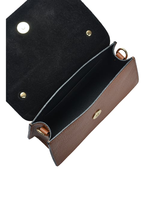 Isabella Rhea Braun Rindsledertasche - Image 4