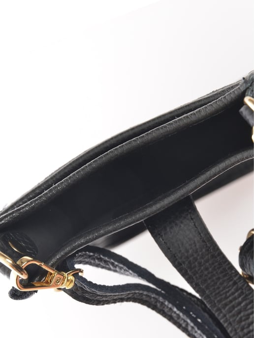 Isabella Rhea Schwarz Rindsledertasche - Image 4