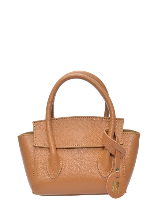 Anna Luchini Braun Rindsledertasche - Image 1