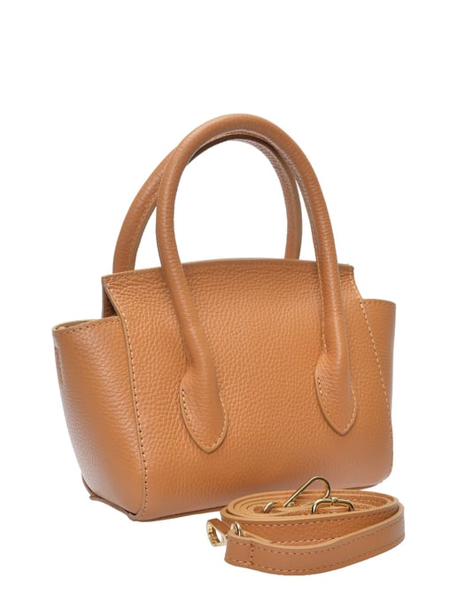 Anna Luchini Braun Rindsledertasche - Image 2