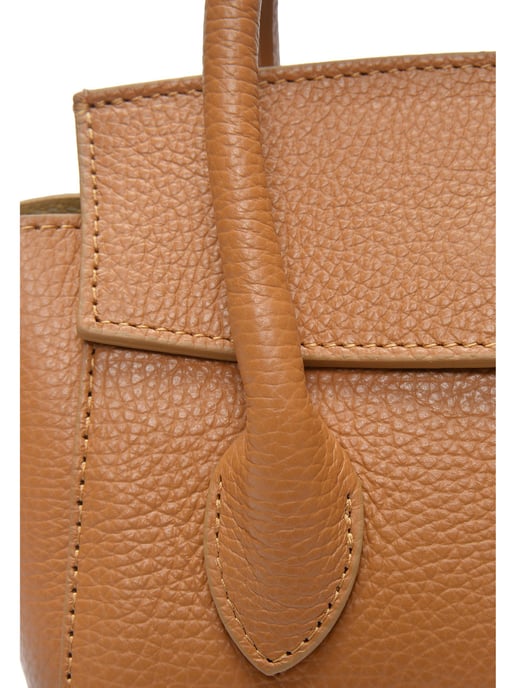 Anna Luchini Braun Rindsledertasche - Image 3