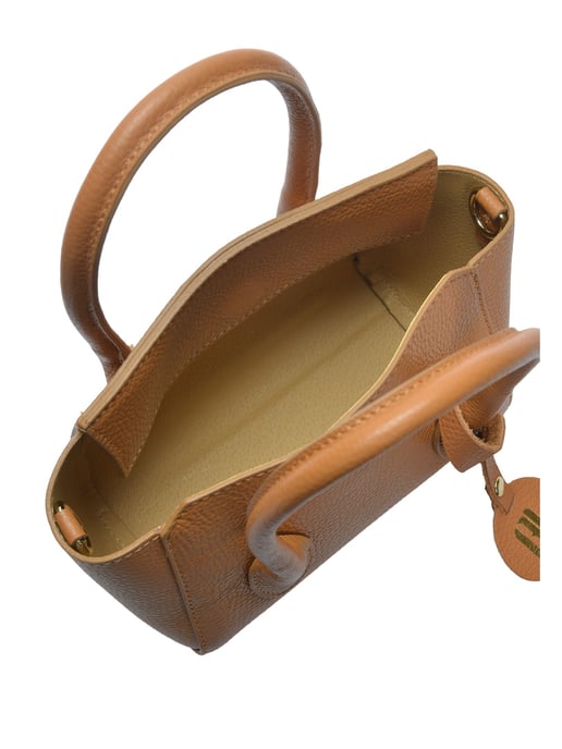 Anna Luchini Braun Rindsledertasche - Image 4