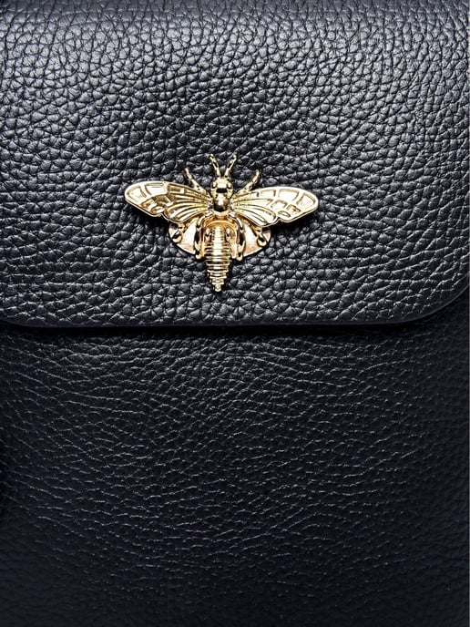Roberta M Schwarz Rindsledertasche - Image 3