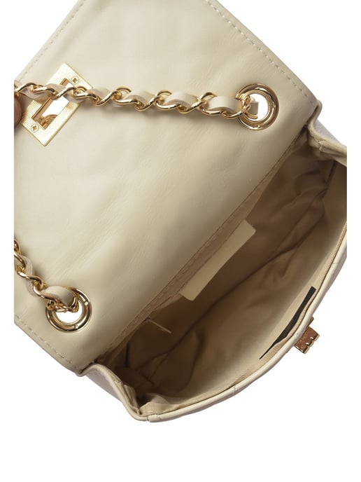 Luisa Vannini Beige Rindsledertasche - Image 4