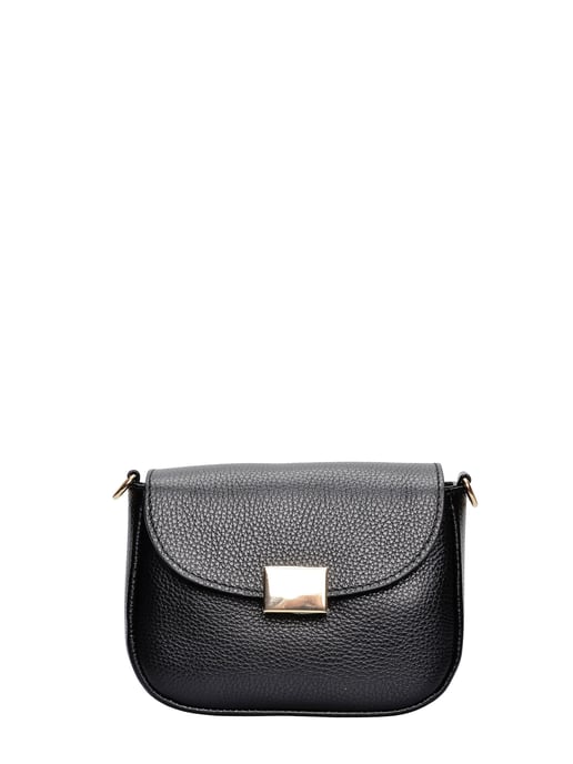 Anna Luchini Schwarz Rindsledertasche - Image 1