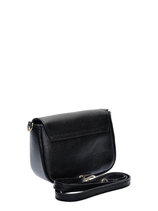 Anna Luchini Schwarz Rindsledertasche - Image 2