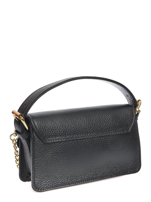 Anna Luchini Schwarz Rindsledertasche - Image 2