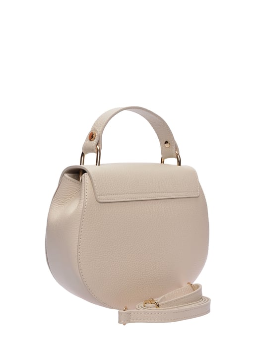 Luisa Vannini Beige Rindsledertasche - Image 2