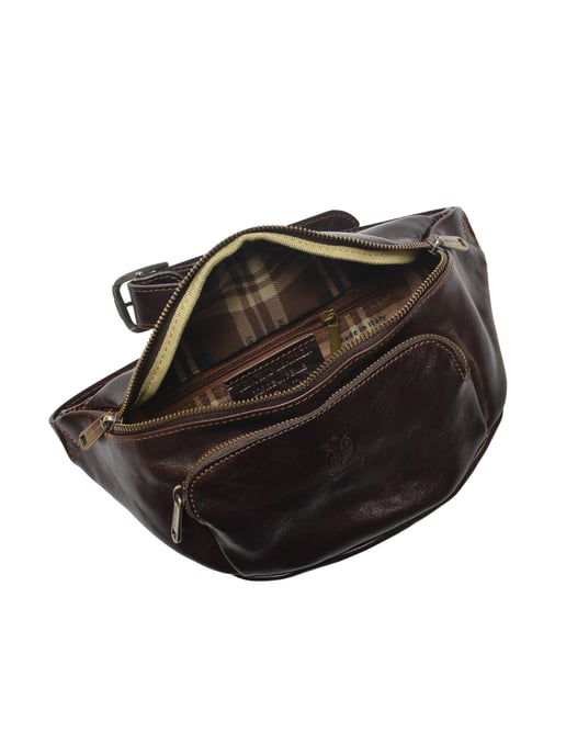 Isabella Rhea Kastanienbraun Rindsledertasche - Image 4