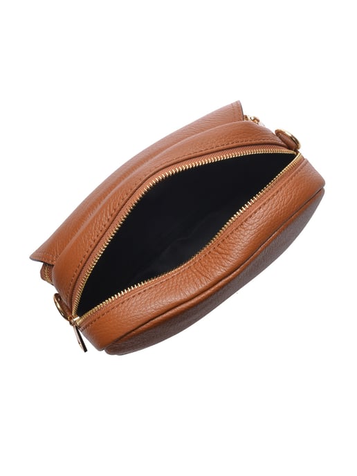 Luisa Vannini Braun Rindsledertasche - Image 4