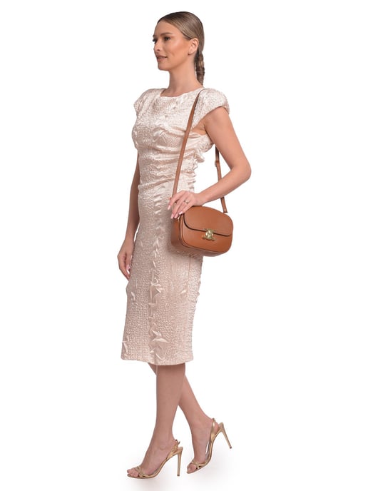 Luisa Vannini Braun Rindsledertasche - Image 5
