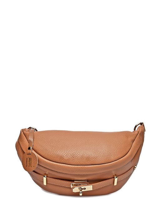 Anna Luchini Braun Rindsledertasche - Image 1
