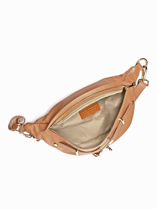 Anna Luchini Braun Rindsledertasche - Image 4