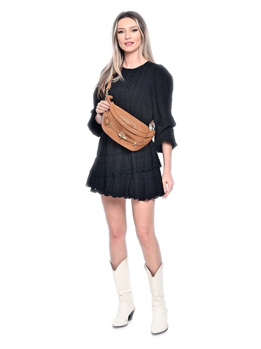 Anna Luchini Braun Rindsledertasche - Image 5