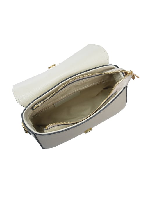 Anna Luchini Beige Rindsledertasche - Image 4