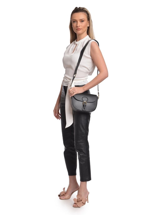 Isabella Rhea Schwarz Rindsledertasche - Image 5