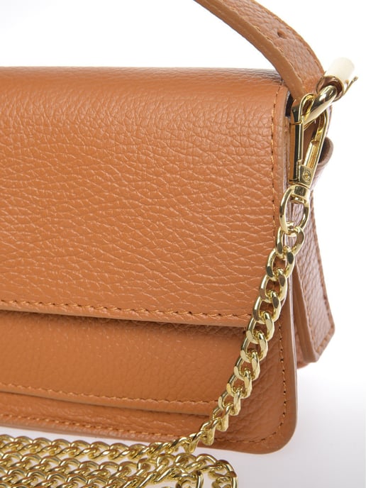 Anna Luchini Braun Rindsledertasche - Image 3
