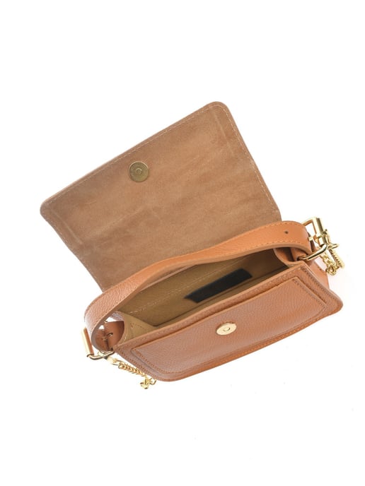 Anna Luchini Braun Rindsledertasche - Image 4