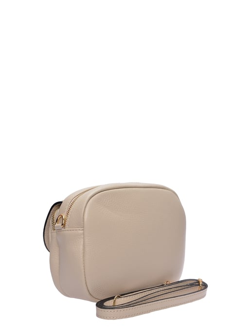 Luisa Vannini Beige Rindsledertasche - Image 2