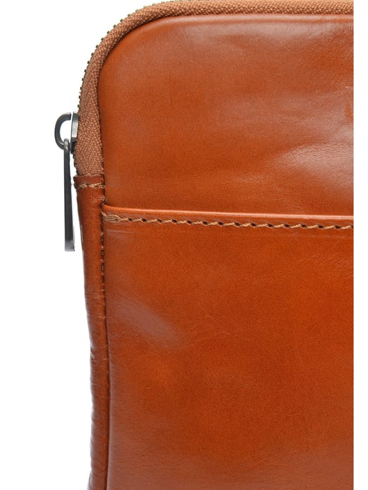 Anna Luchini Braun Rindsledertasche - Image 3