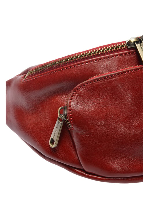 Isabella Rhea Rot Rindsledertasche - Image 3