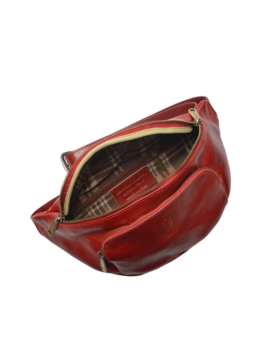 Isabella Rhea Rot Rindsledertasche - Image 4