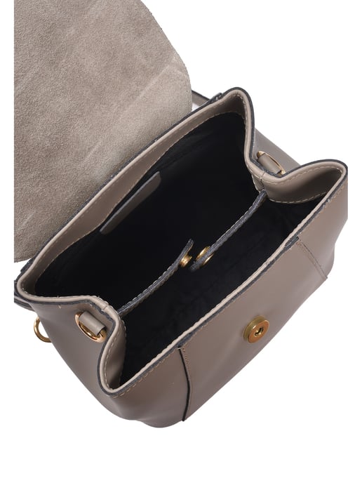 Roberta M Beige Rindsledertasche - Image 4