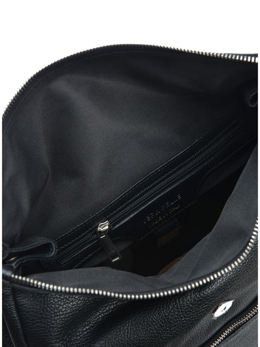 Anna Luchini Schwarz Rindsledertasche - Image 4