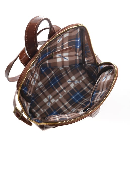 Anna Luchini Kastanienbraun Rindsledertasche - Image 4