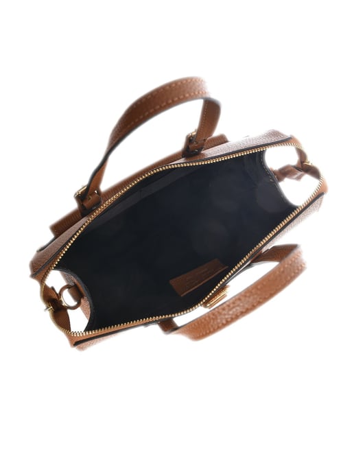 Luisa Vannini Braun Rindsledertasche - Image 4