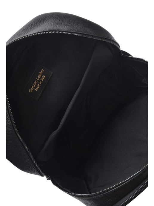 Luisa Vannini Schwarz Rindsledertasche - Image 4
