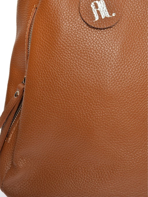 Anna Luchini Braun Rindsledertasche - Image 3