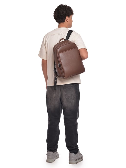 Luisa Vannini Kastanienbraun Rindsledertasche - Image 1
