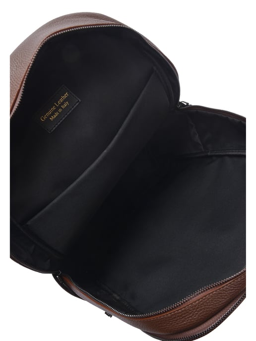 Luisa Vannini Kastanienbraun Rindsledertasche - Image 4