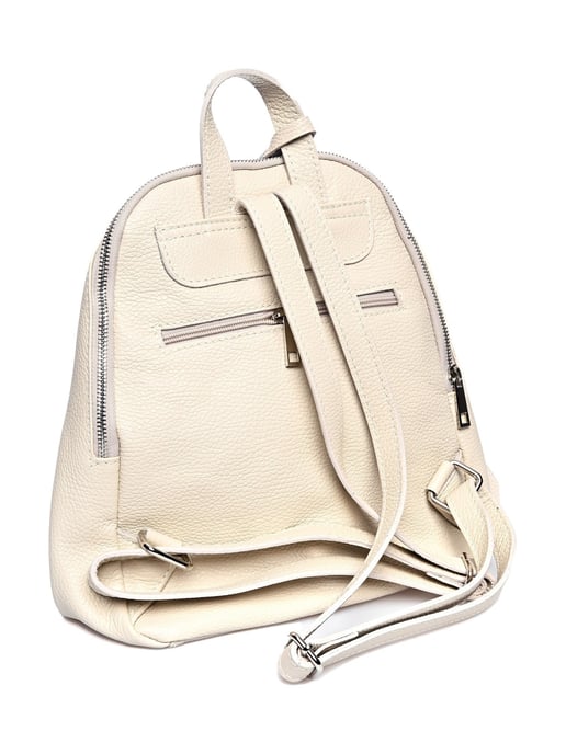 Anna Luchini Beige Rindsledertasche - Image 2