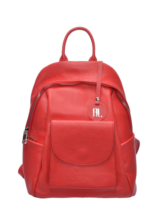 Anna Luchini Rot Rindsledertasche - Image 1