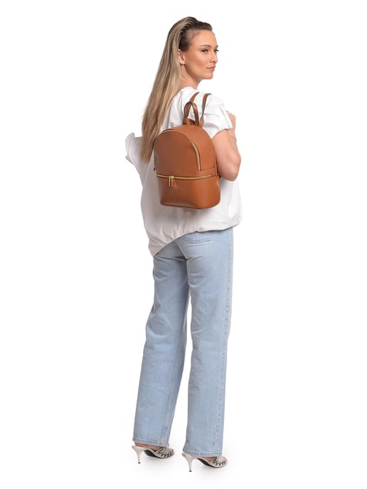 Isabella Rhea Braun Rindsledertasche - Image 5