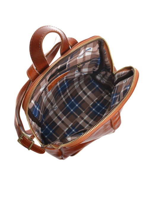Anna Luchini Braun Rindsledertasche - Image 4